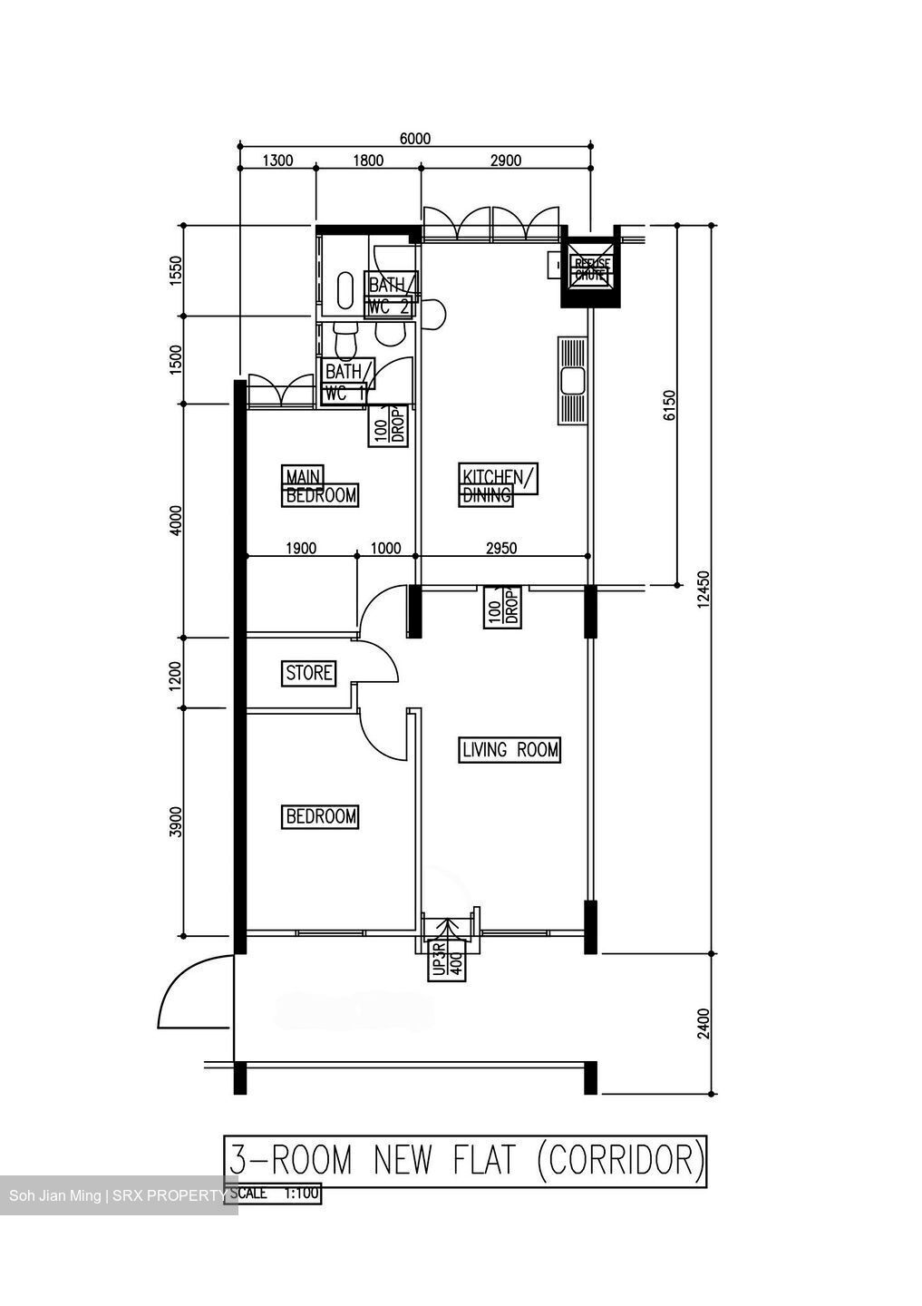 Blk 123 Yishun Street 11 (Yishun), HDB 3 Rooms #455424941